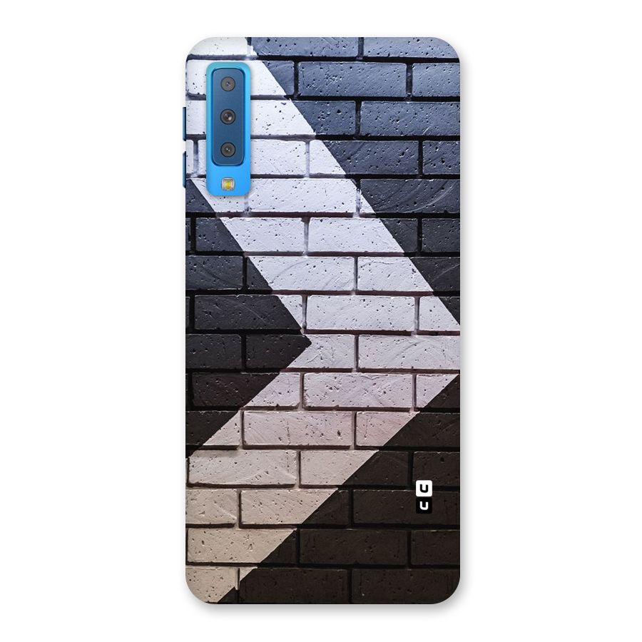 Wall Arrow Design Back Case for Galaxy A7 (2018)