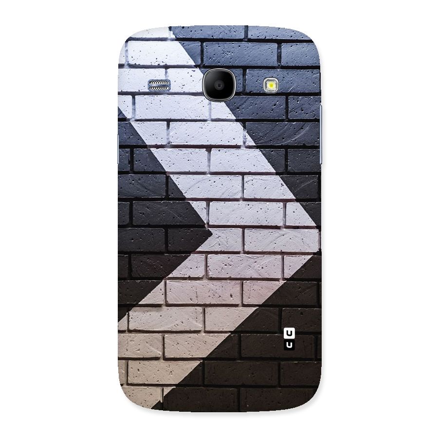 Wall Arrow Design Back Case for Galaxy Core