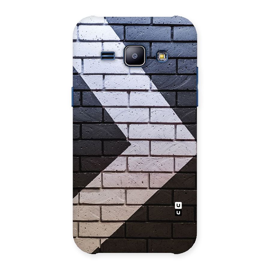 Wall Arrow Design Back Case for Galaxy J1