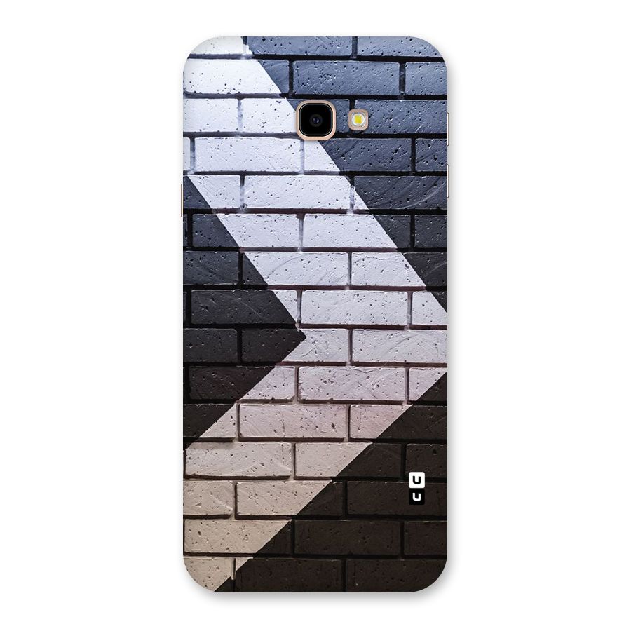 Wall Arrow Design Back Case for Galaxy J4 Plus