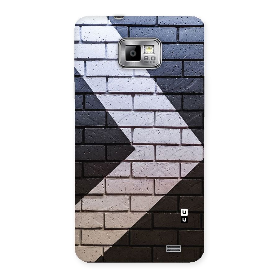 Wall Arrow Design Back Case for Galaxy S2