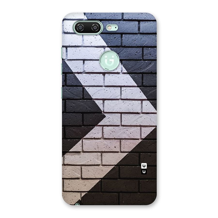 Wall Arrow Design Back Case for Gionee S10