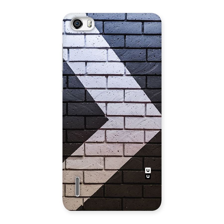 Wall Arrow Design Back Case for Honor 6