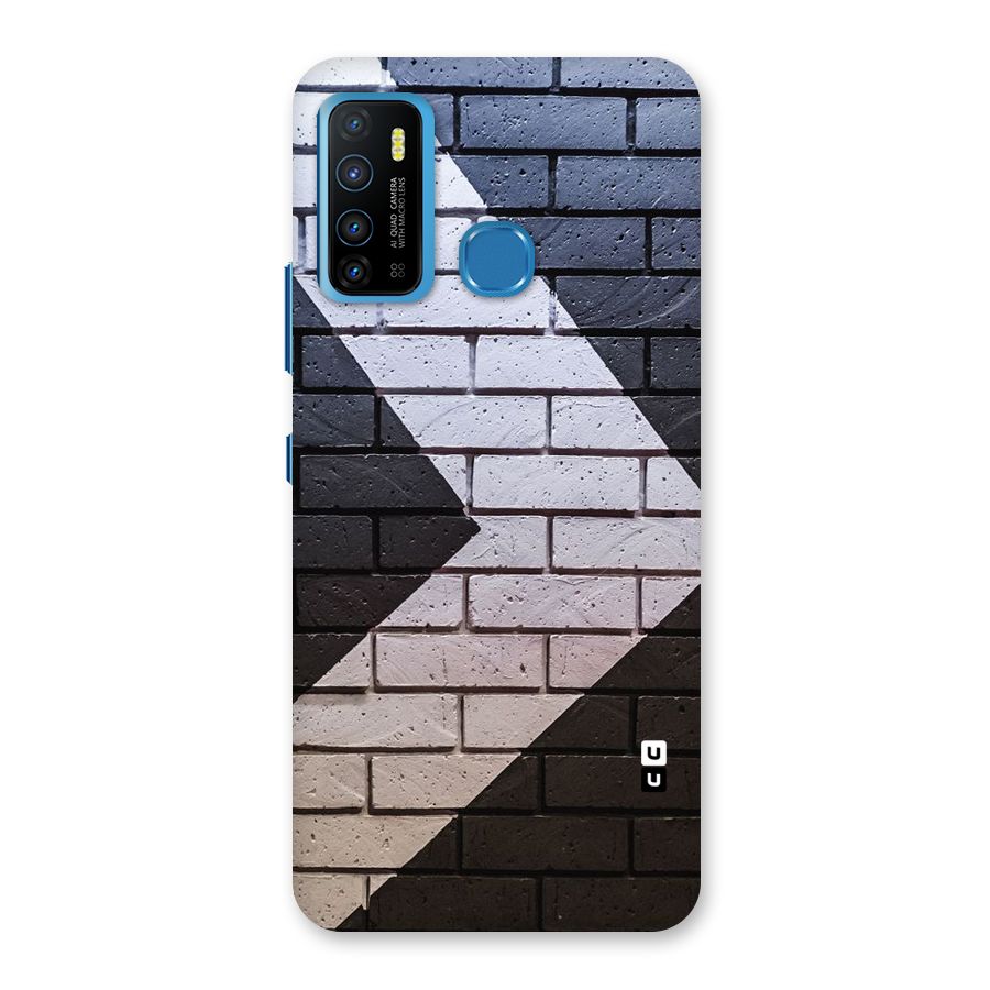 Wall Arrow Design Back Case for Infinix Hot 9