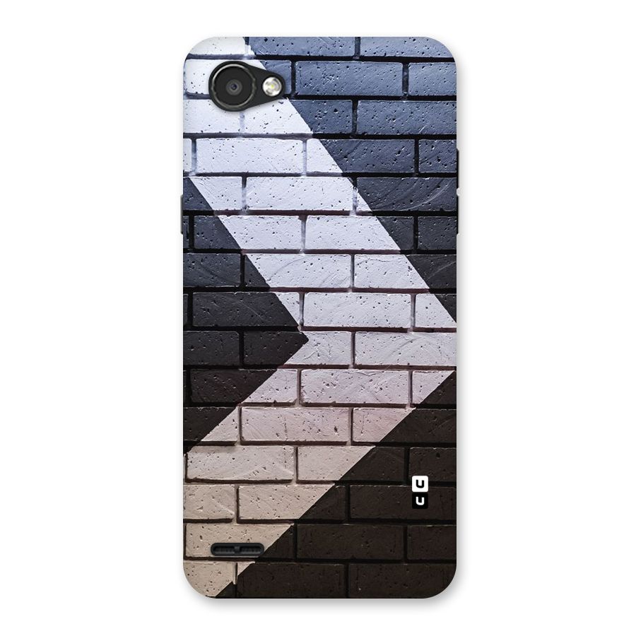 Wall Arrow Design Back Case for LG Q6