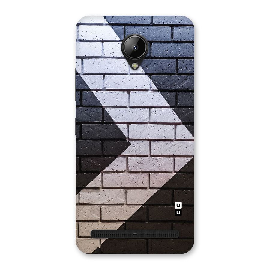 Wall Arrow Design Back Case for Lenovo C2