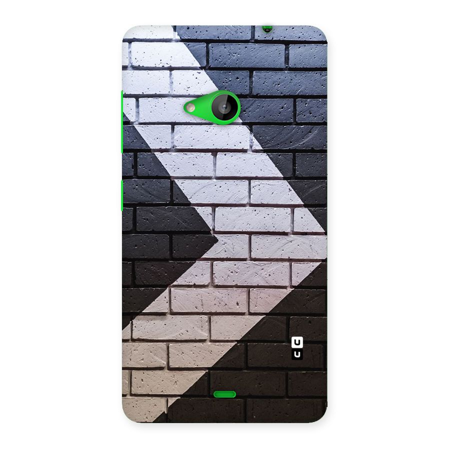 Wall Arrow Design Back Case for Lumia 535
