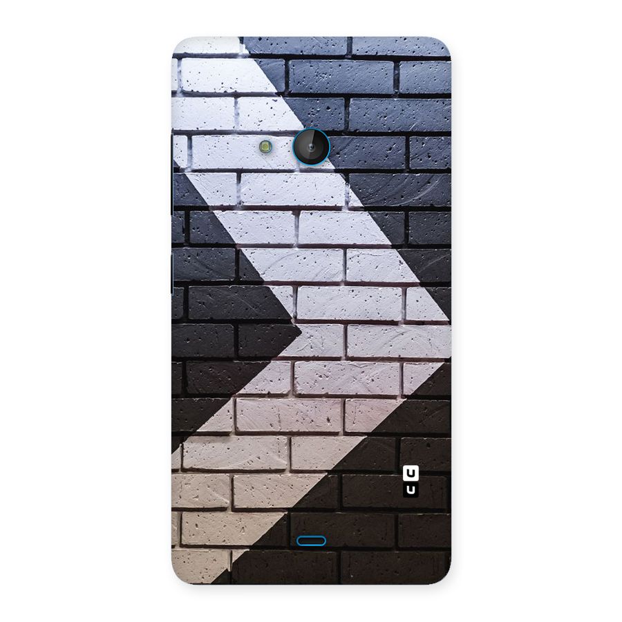 Wall Arrow Design Back Case for Lumia 540