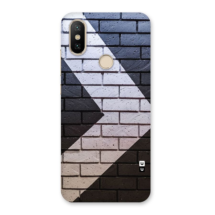 Wall Arrow Design Back Case for Mi A2