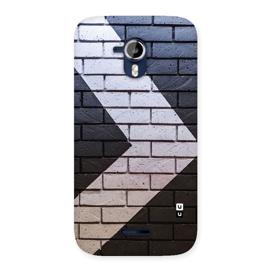 Wall Arrow Design Back Case for Micromax Canvas Magnus A117