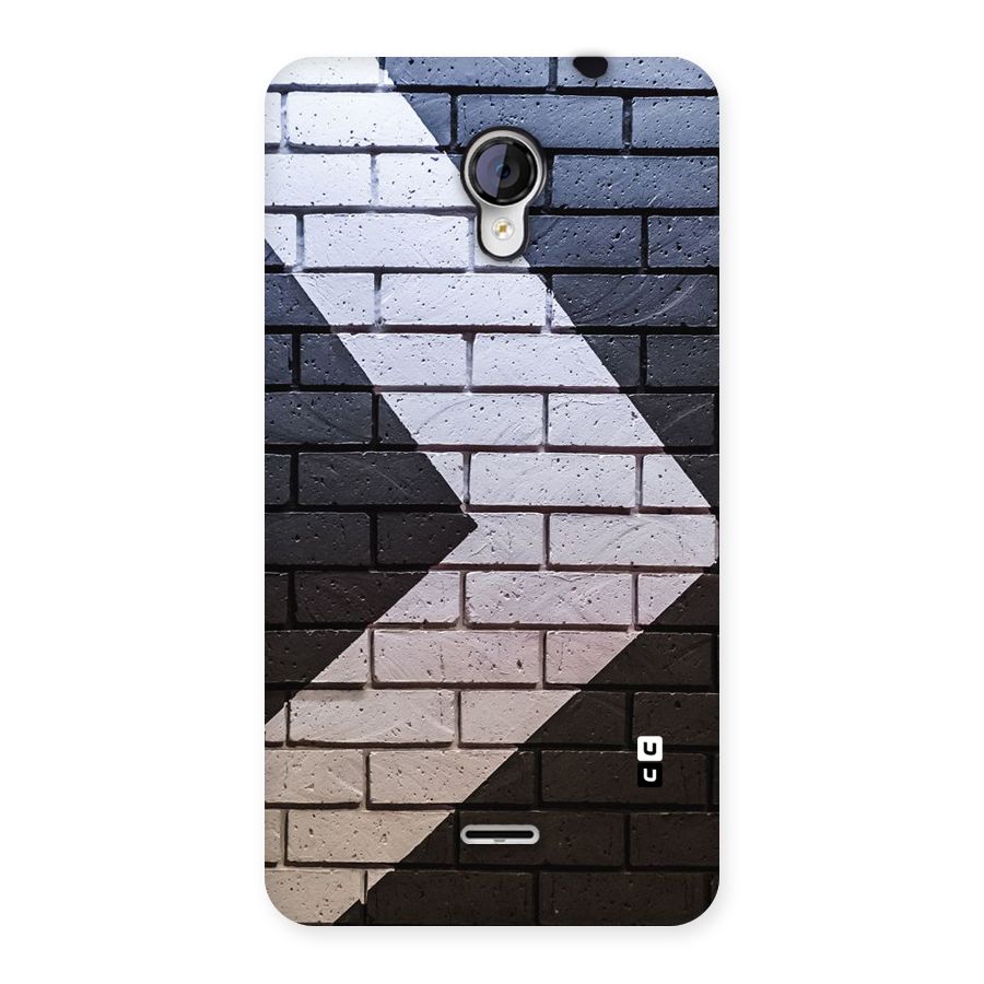 Wall Arrow Design Back Case for Micromax Unite 2 A106