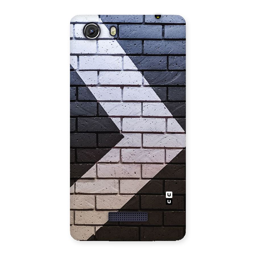 Wall Arrow Design Back Case for Micromax Unite 3