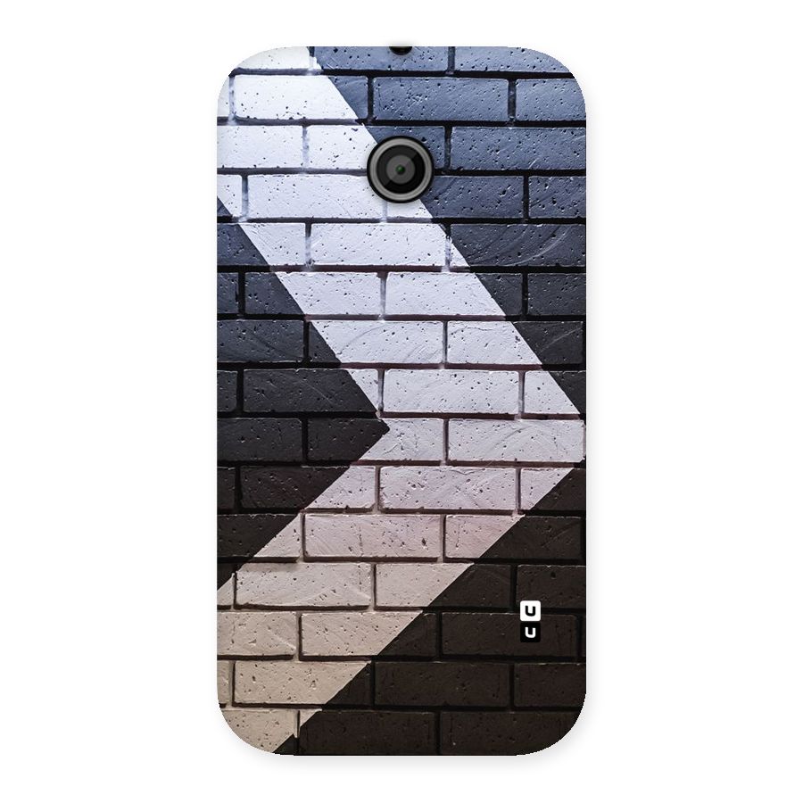 Wall Arrow Design Back Case for Moto E