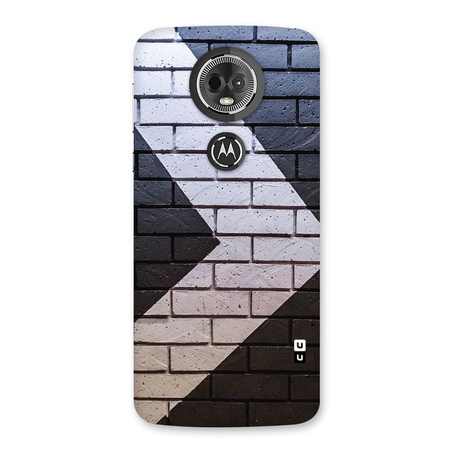 Wall Arrow Design Back Case for Moto E5 Plus
