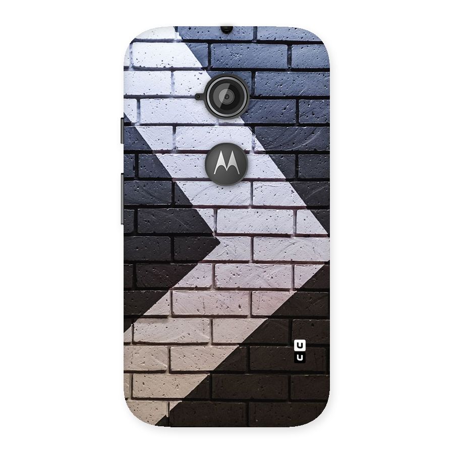Wall Arrow Design Back Case for Moto E 2nd Gen