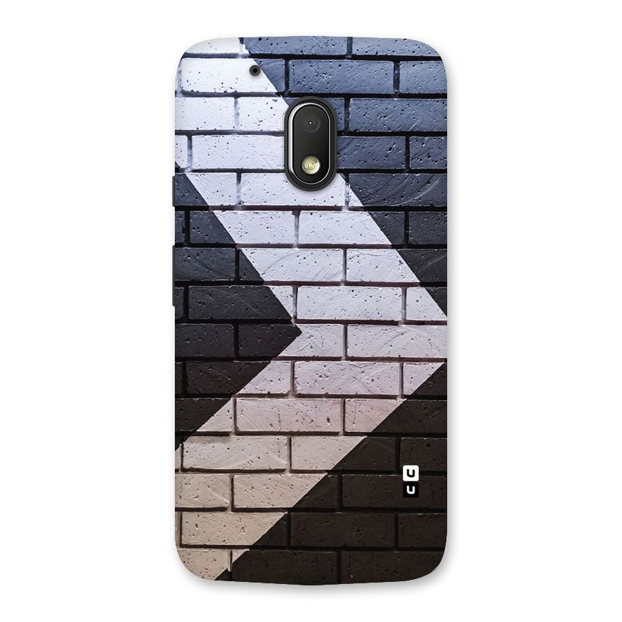 Wall Arrow Design Back Case for Moto G4 Play