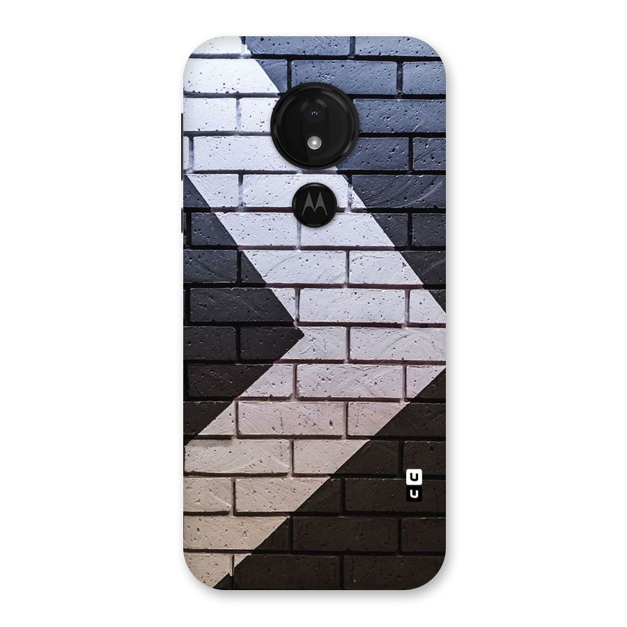Wall Arrow Design Back Case for Moto G7 Power