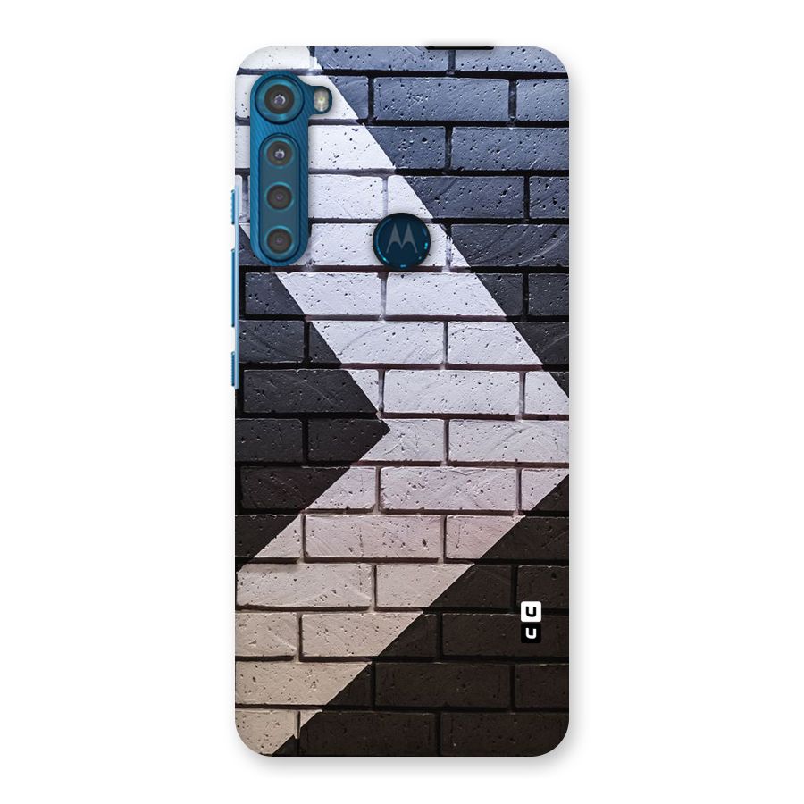 Wall Arrow Design Back Case for Motorola One Fusion Plus