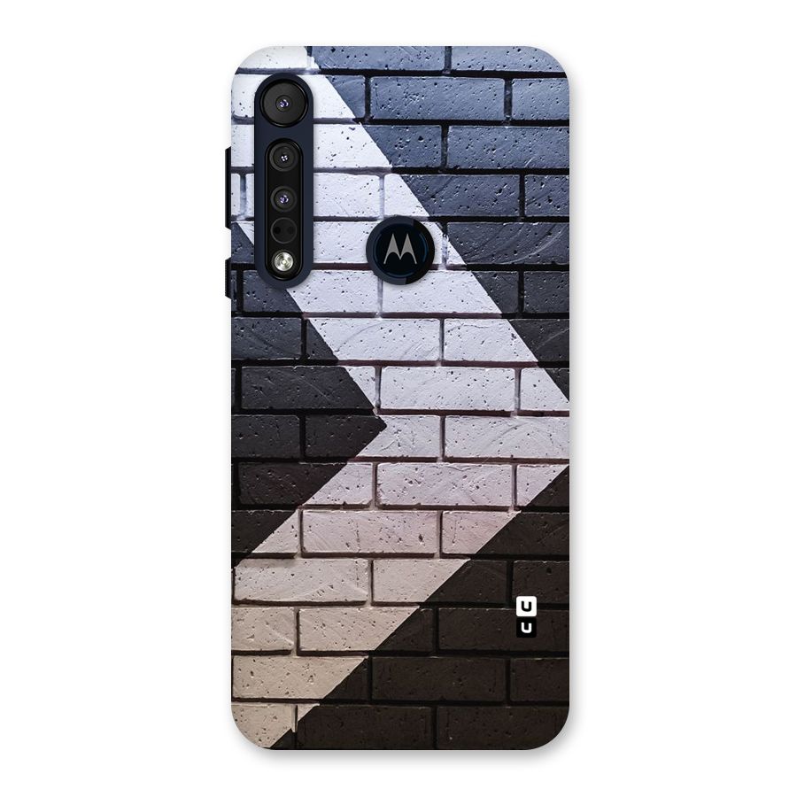Wall Arrow Design Back Case for Motorola One Macro