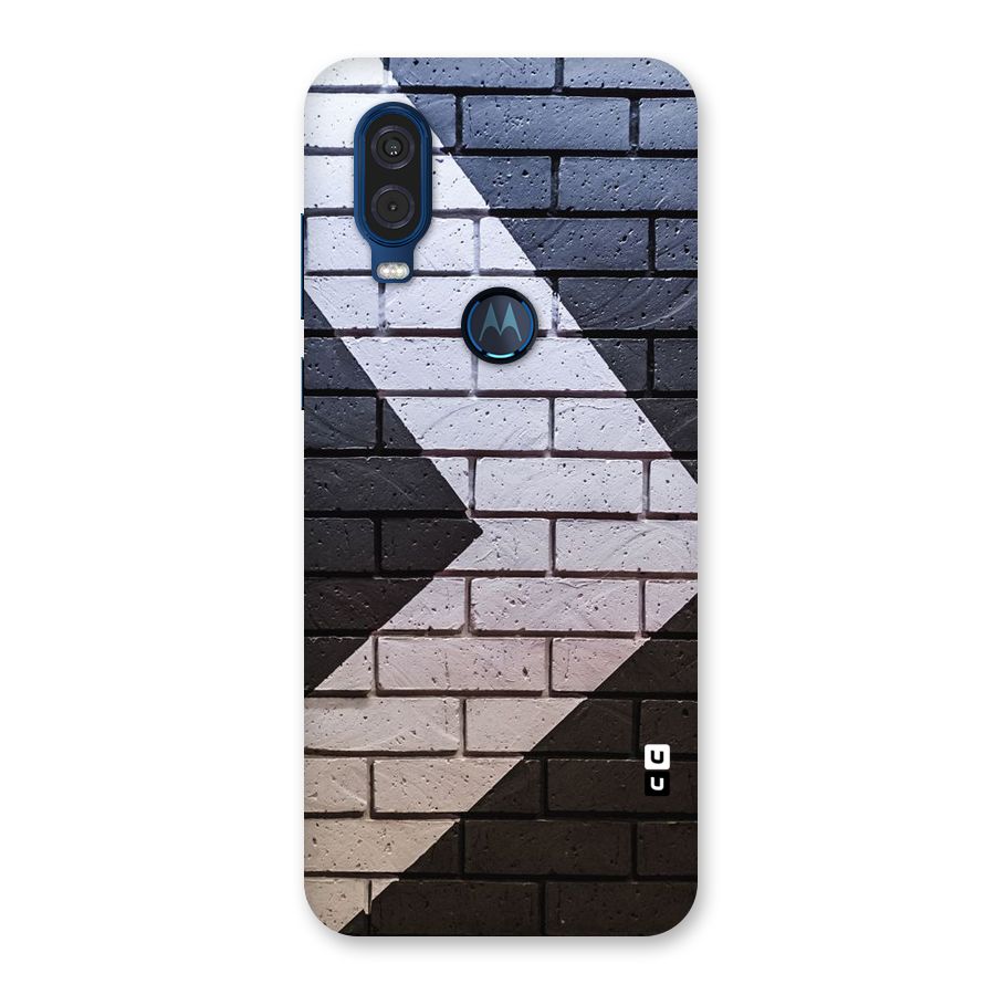 Wall Arrow Design Back Case for Motorola One Vision
