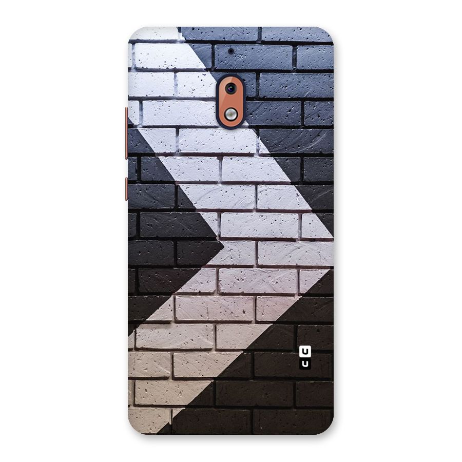 Wall Arrow Design Back Case for Nokia 2.1