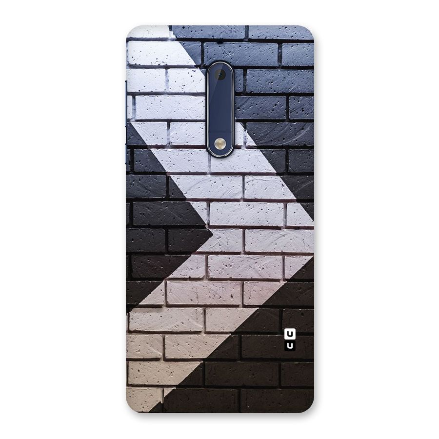 Wall Arrow Design Back Case for Nokia 5