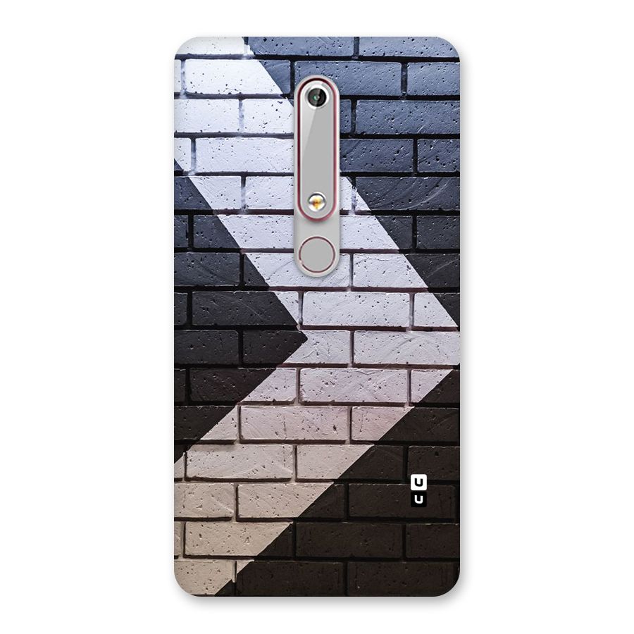 Wall Arrow Design Back Case for Nokia 6.1