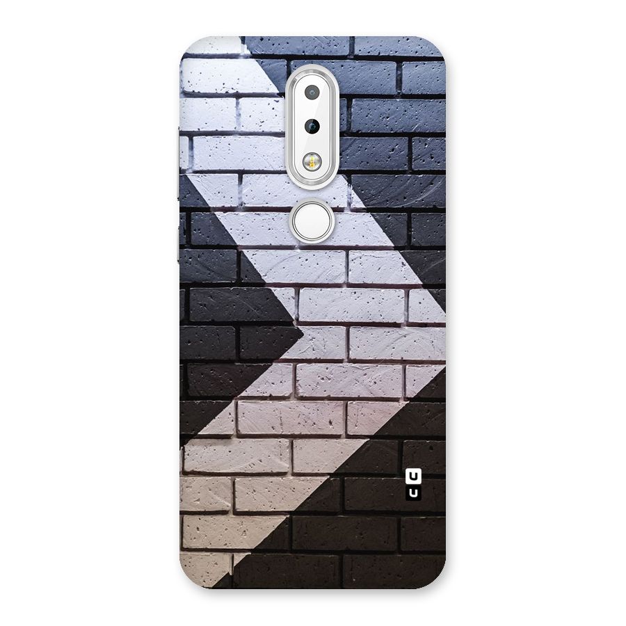 Wall Arrow Design Back Case for Nokia 6.1 Plus