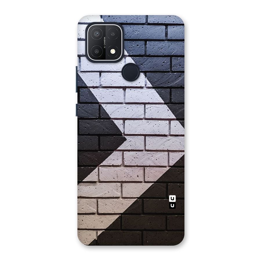 Wall Arrow Design Back Case for Oppo A15s