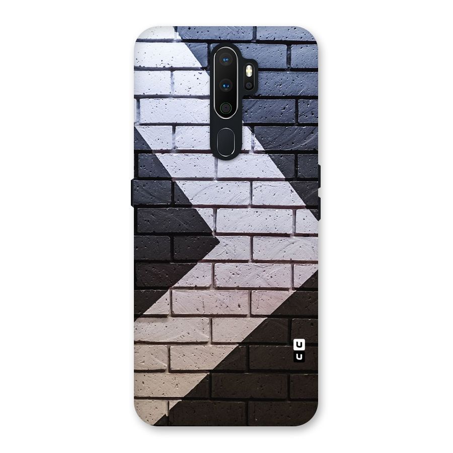 Wall Arrow Design Back Case for Oppo A5 (2020)