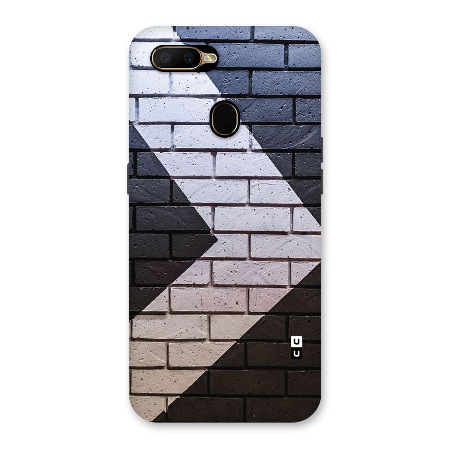 Wall Arrow Design Back Case for Oppo A5s