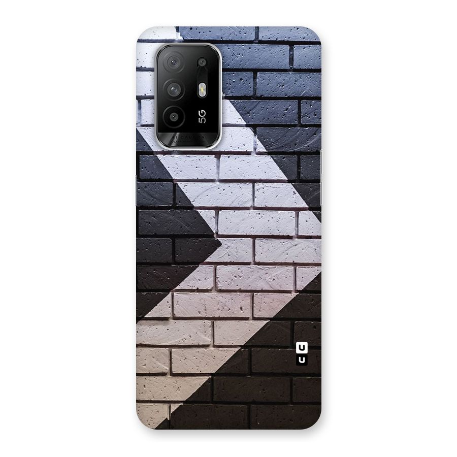 Wall Arrow Design Back Case for Oppo F19 Pro Plus 5G