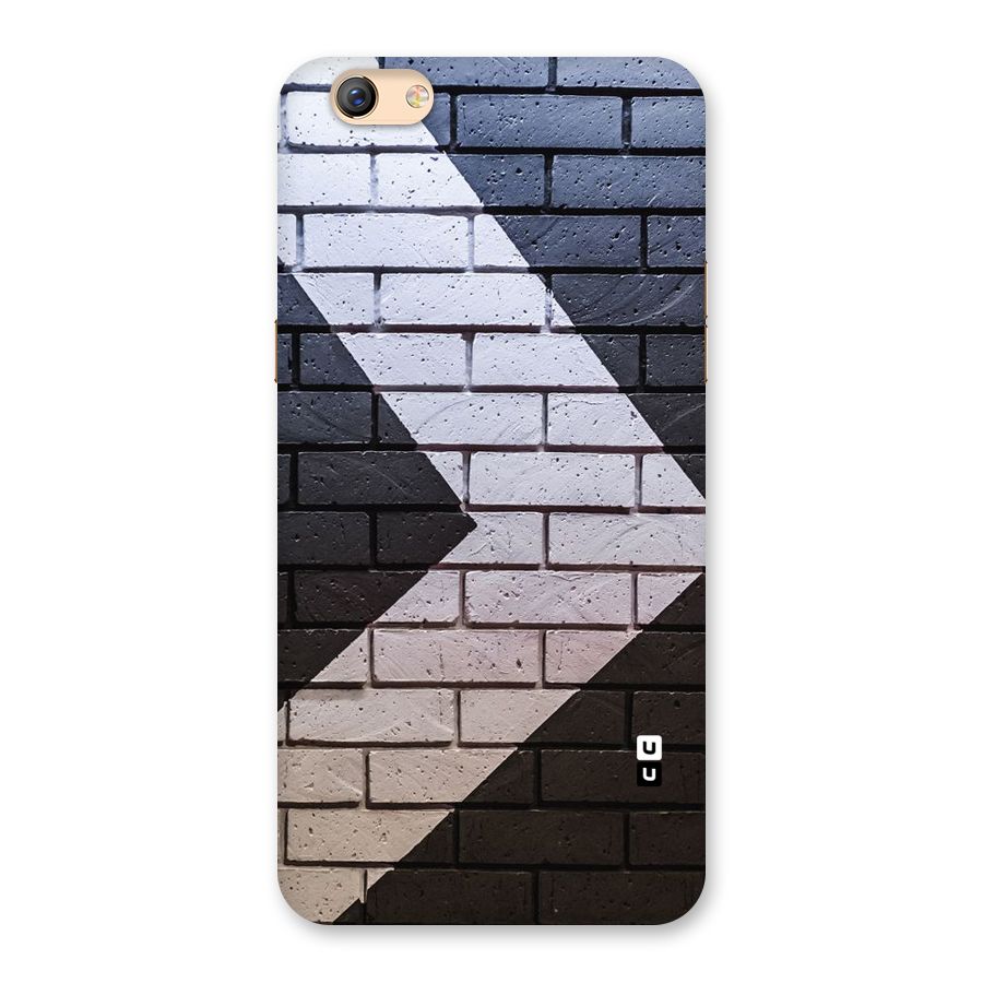Wall Arrow Design Back Case for Oppo F3 Plus