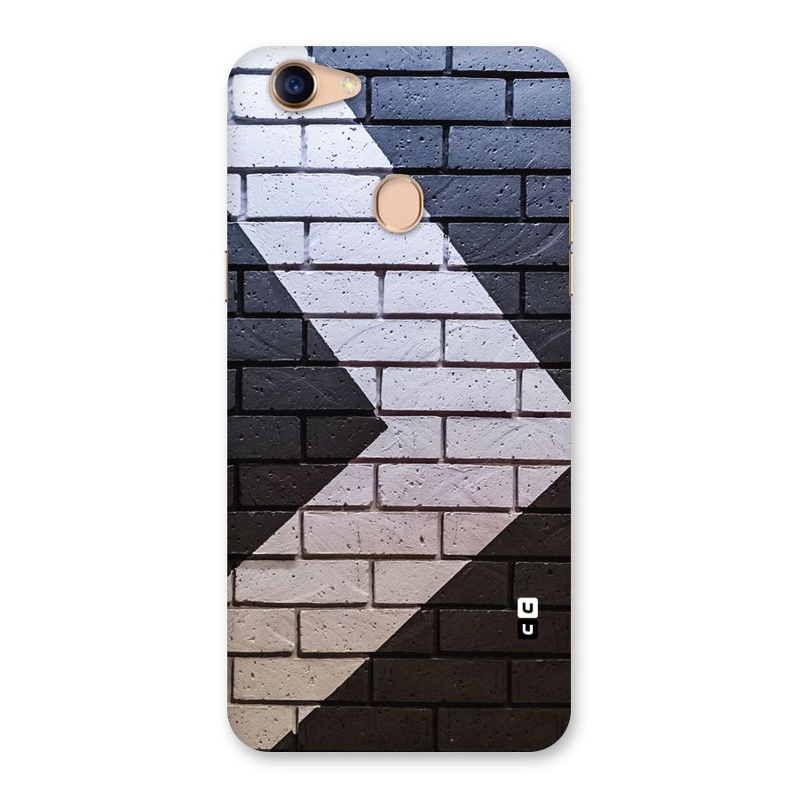 Wall Arrow Design Back Case for Oppo F5