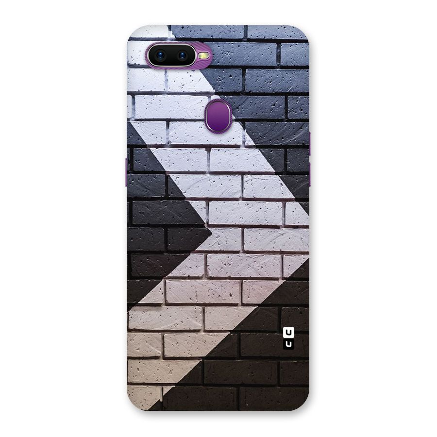 Wall Arrow Design Back Case for Oppo F9