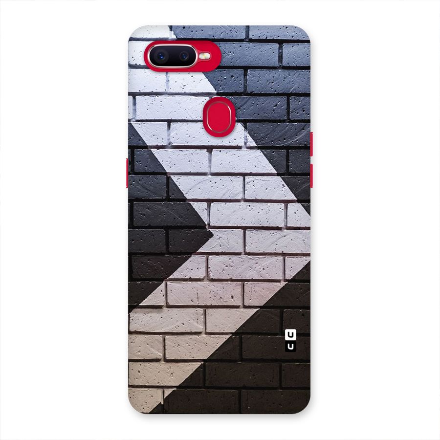 Wall Arrow Design Back Case for Oppo F9 Pro