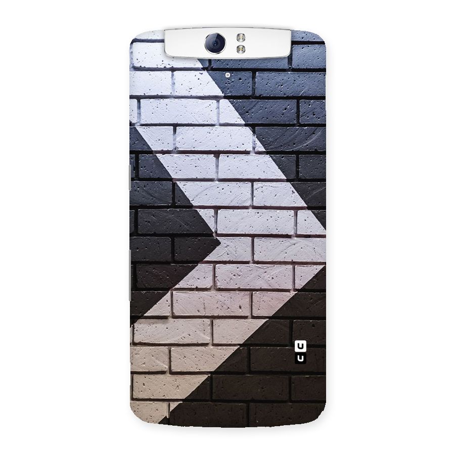 Wall Arrow Design Back Case for Oppo N1