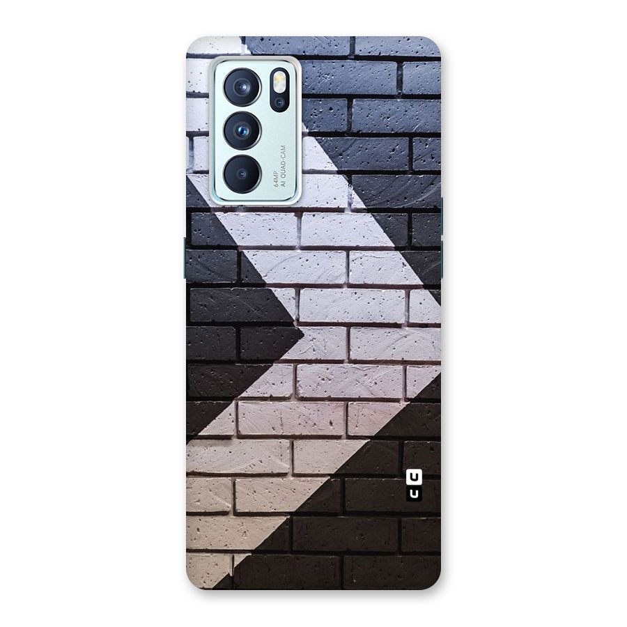 Wall Arrow Design Back Case for Oppo Reno6 Pro 5G