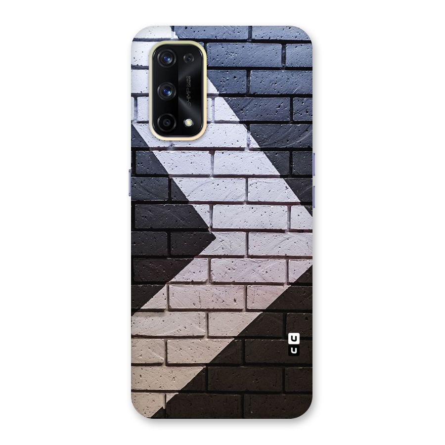 Wall Arrow Design Glass Back Case for Realme X7 Pro
