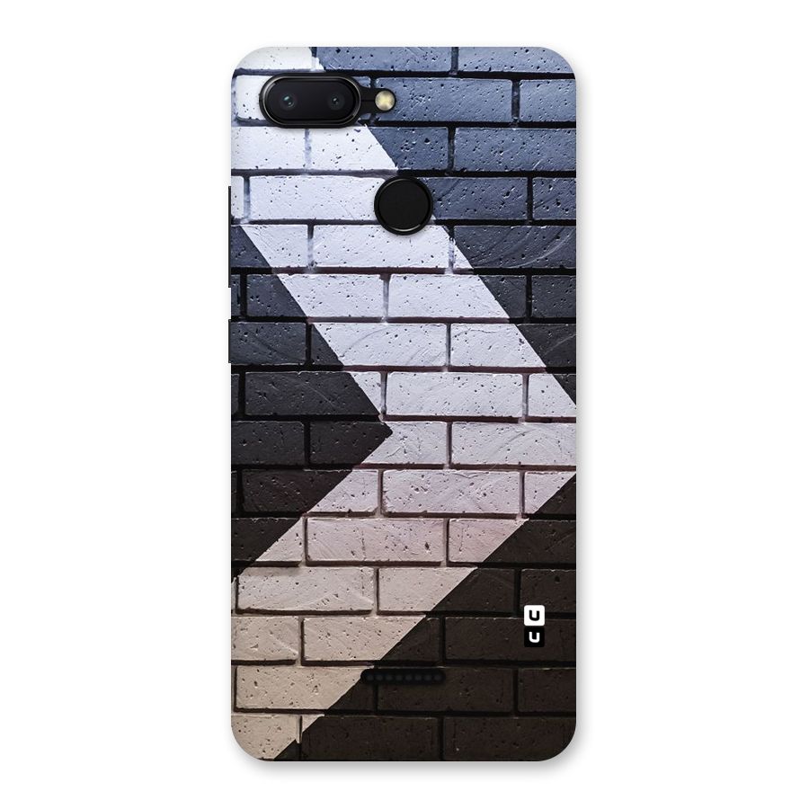 Wall Arrow Design Back Case for Redmi 6