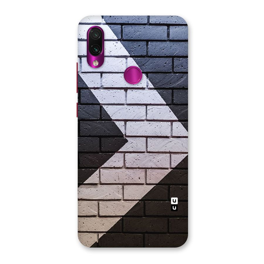 Wall Arrow Design Back Case for Redmi Note 7 Pro
