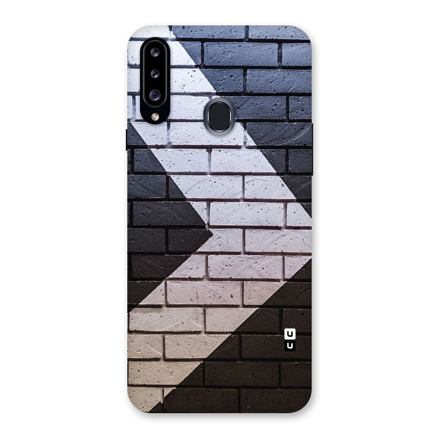 Wall Arrow Design Back Case for Samsung Galaxy A20s