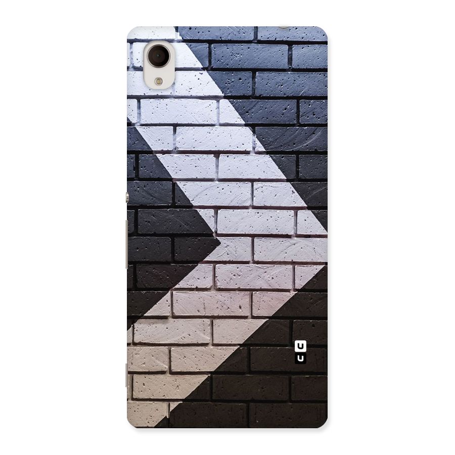 Wall Arrow Design Back Case for Sony Xperia M4