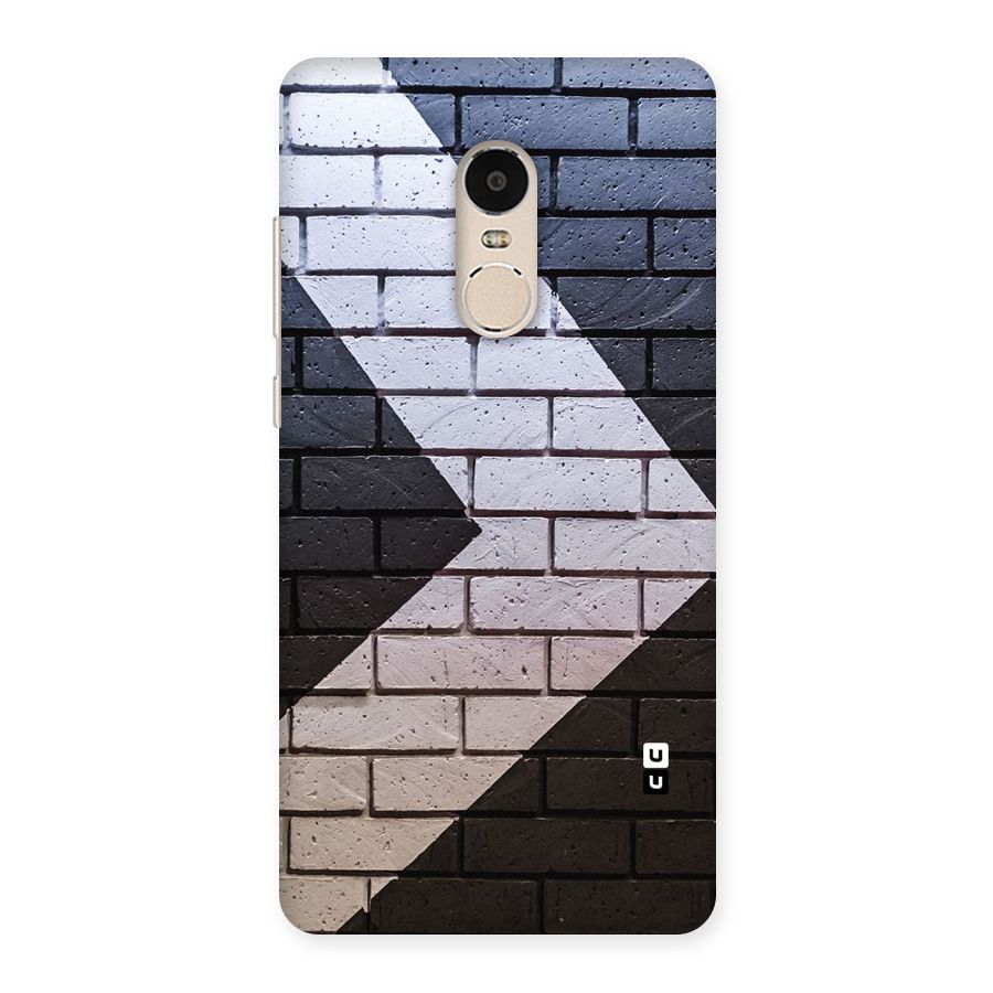 Wall Arrow Design Back Case for Xiaomi Redmi Note 4