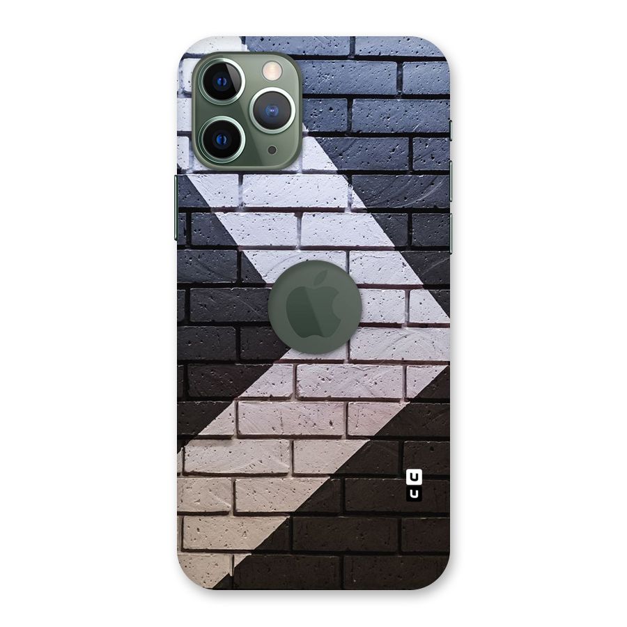 Wall Arrow Design Back Case for iPhone 11 Pro Logo  Cut