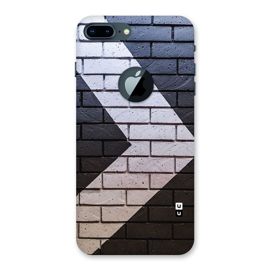 Wall Arrow Design Back Case for iPhone 7 Plus Logo Cut