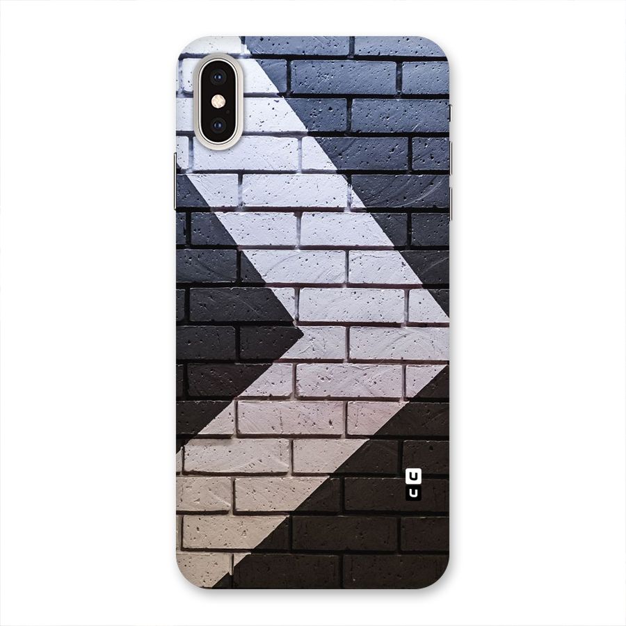 Wall Arrow Design Back Case for iPhone XS Max