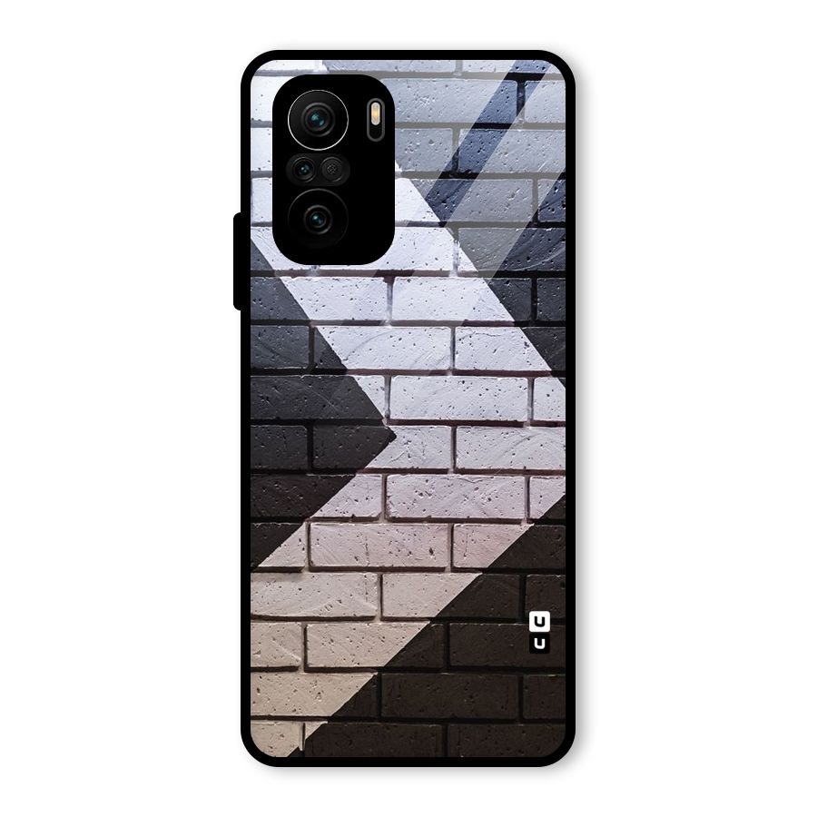 Wall Arrow Design Glass Back Case for Mi 11X Pro