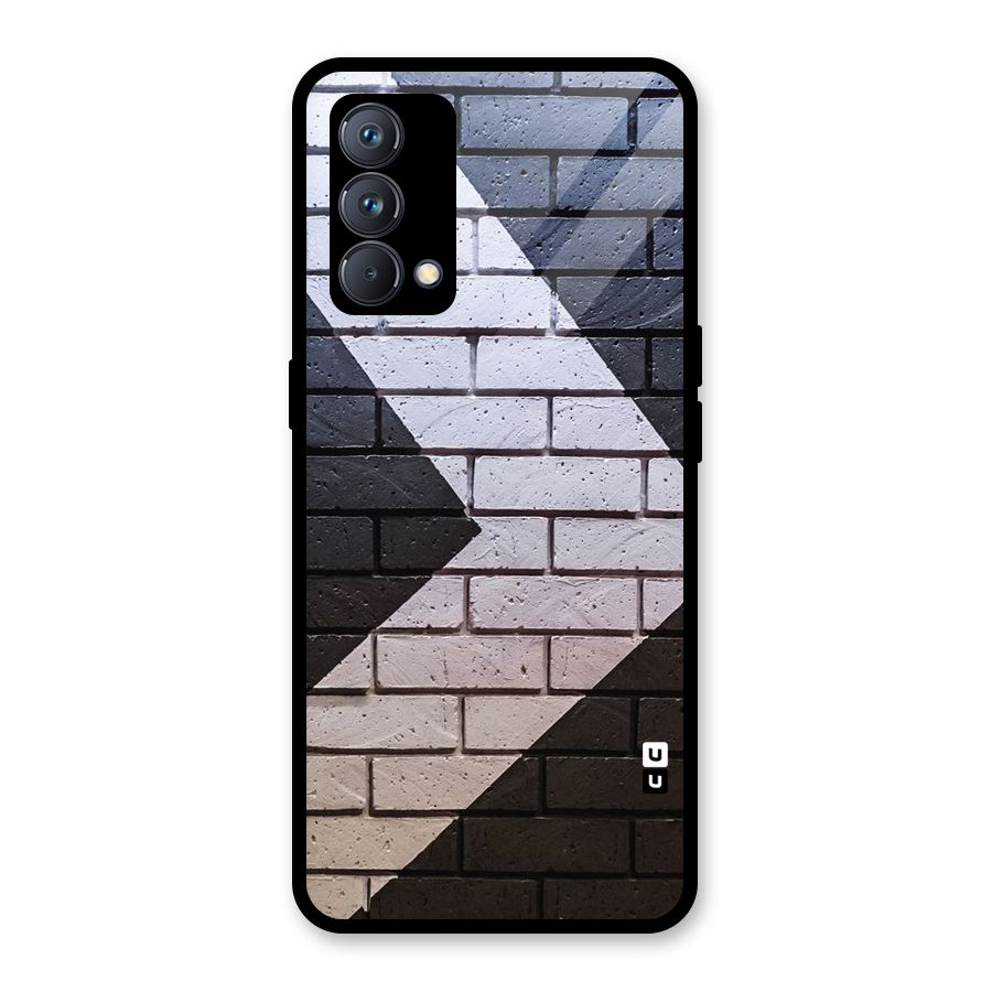Wall Arrow Design Glass Back Case for Realme GT Master Edition