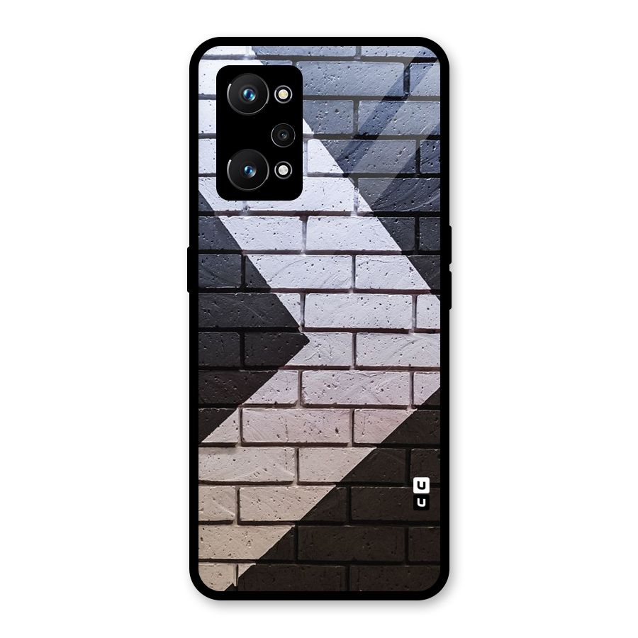 Wall Arrow Design Glass Back Case for Realme GT Neo 3T